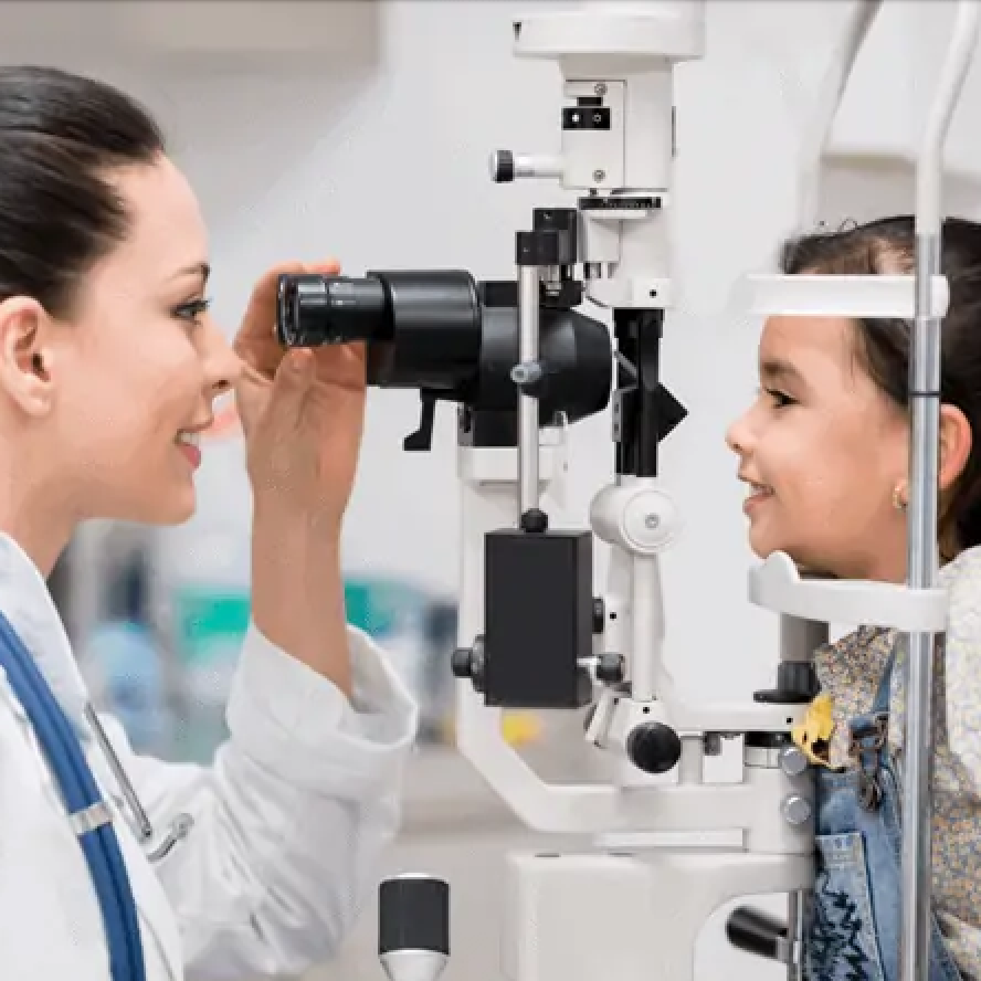 pediatric eye exam in Blaine